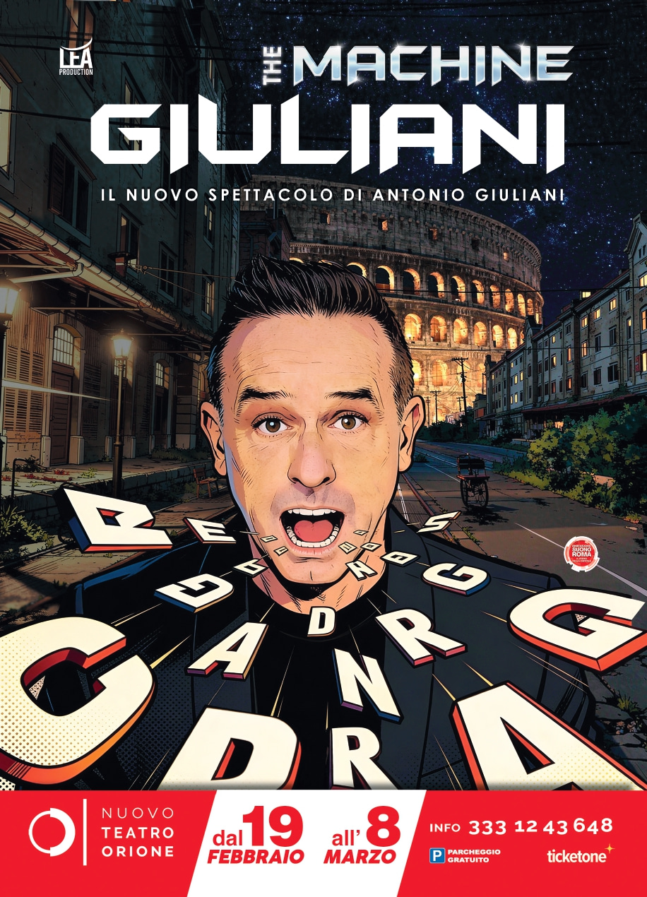 THE MACHINE - A. GIULIANI 19/02-8/03 Nuovo Teatro Orione