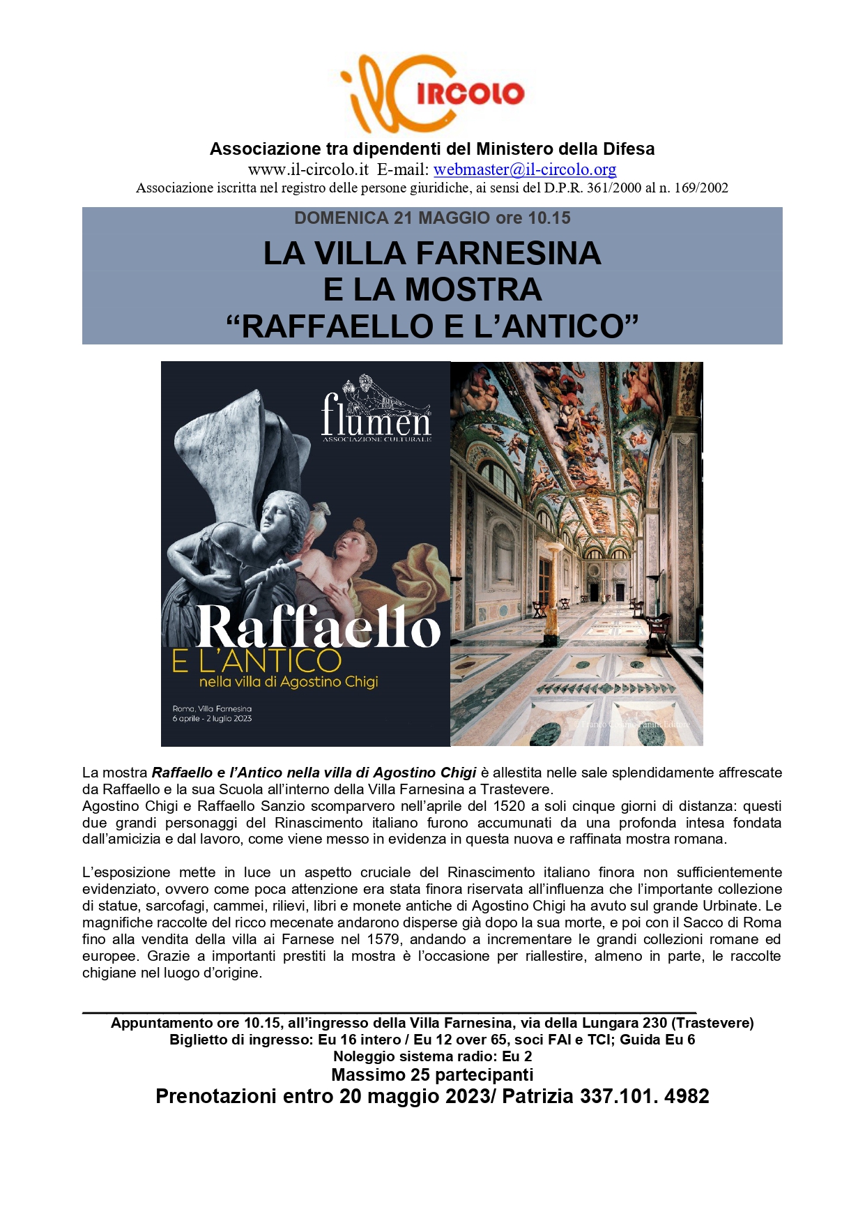 VillaFarnesina IL CIRCOLO page 0001
