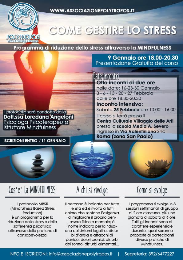 LOCANDINA CORSO MINDFULNESS