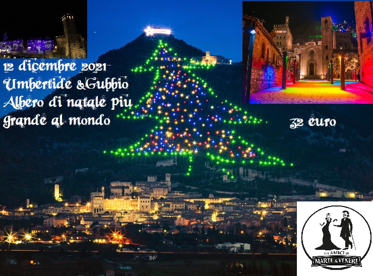 gubbio albero natale viaggi