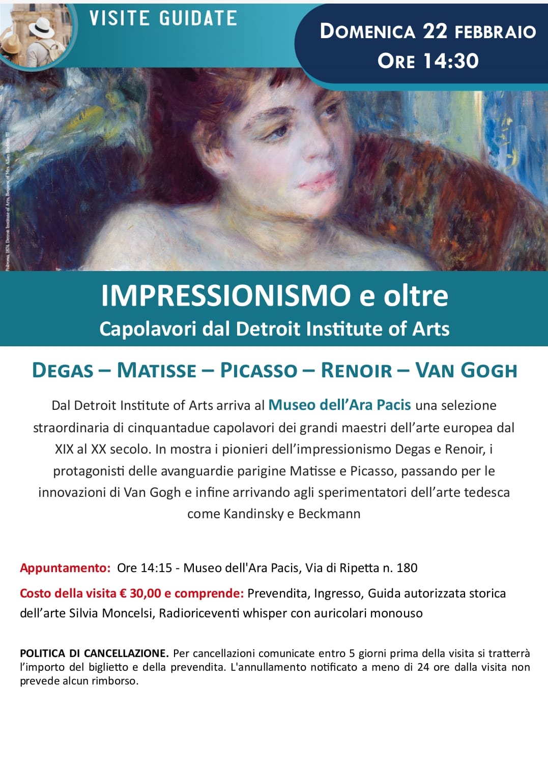 IMPRESSIONISMO E OLTRE - Detroit Institute of Arts 22 Febbraio 2026
